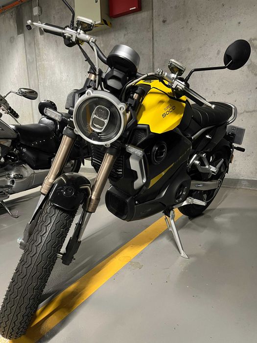 Motocicletă electrică Super Soco TC Max – 800 km, ca nouă, în garanție