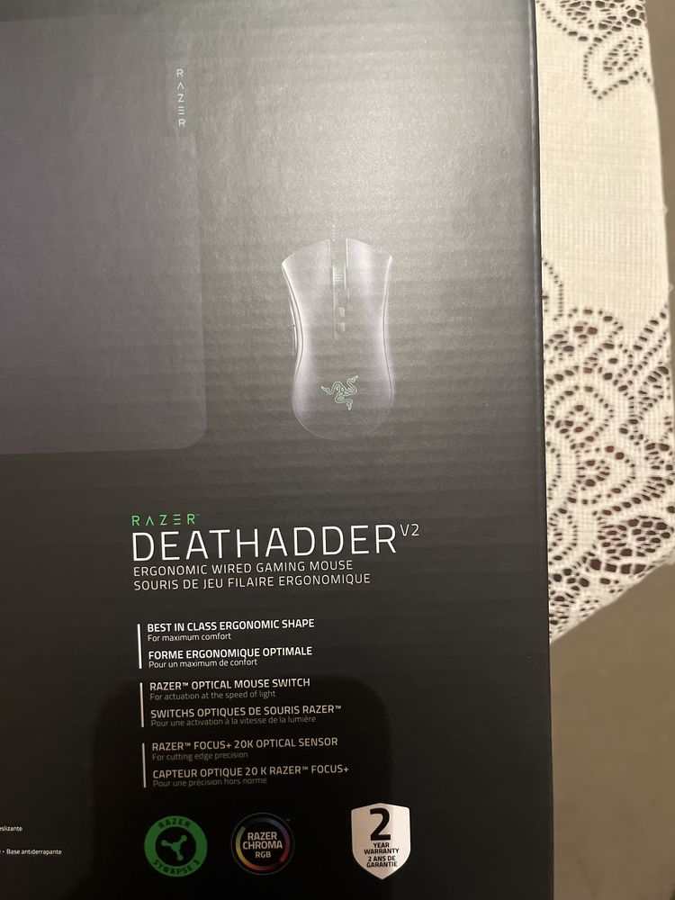 Гейминг мишка razer death adder v2 с гаранция