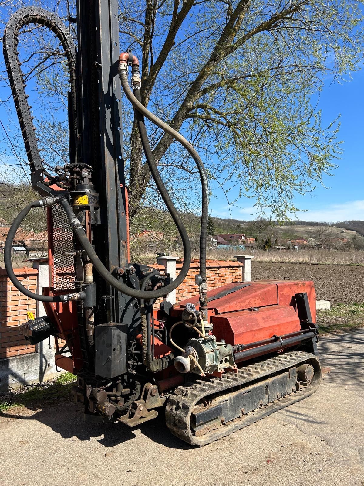Instalatie de foraj Foreza hidraulica