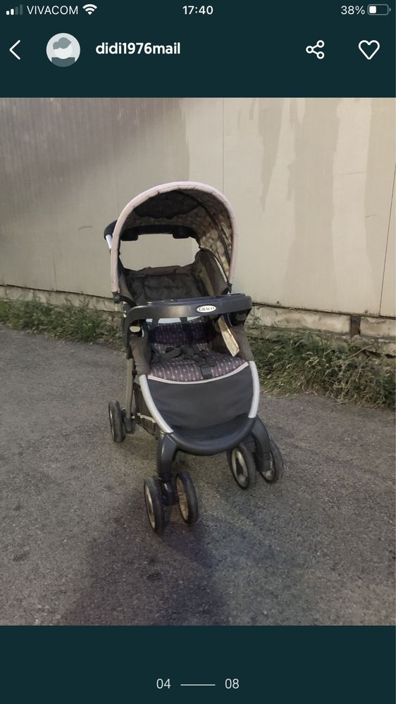 Бебешка количка 3в1 Graco