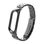 Металлический ремешок Xiaomi Mi Band 6 чёрный