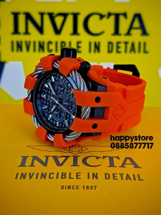 INVICTA Shock Orange 54 mm, Инвикта нов ръчен часовник