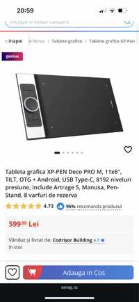 Tableta grafica XP-PEN Deco Pro Medium
