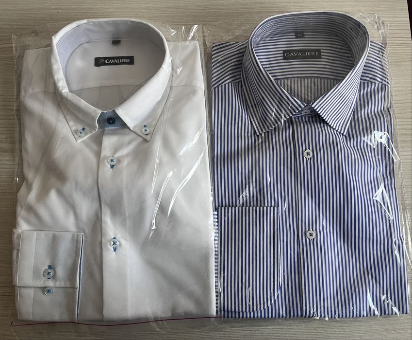 Vând 2 camasi Cavaliere marimea 39/40