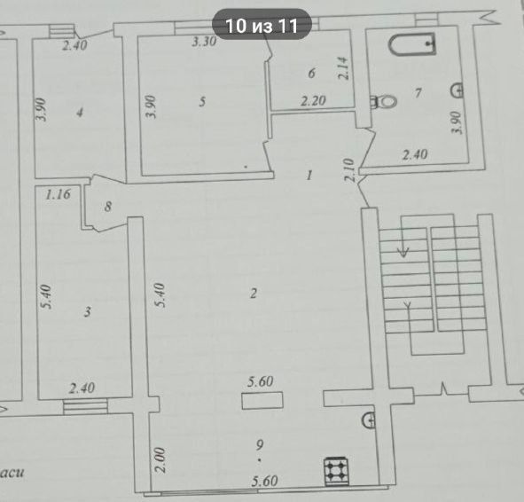 5/2/4 77 серия Г.Петрова Паркентский Бий с ремонтом
