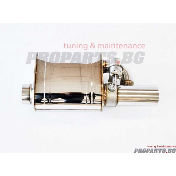 Cut off спортни ауспуси с клапа ляв и десен 63 мм 2.5 инч 76 мм 3 инч