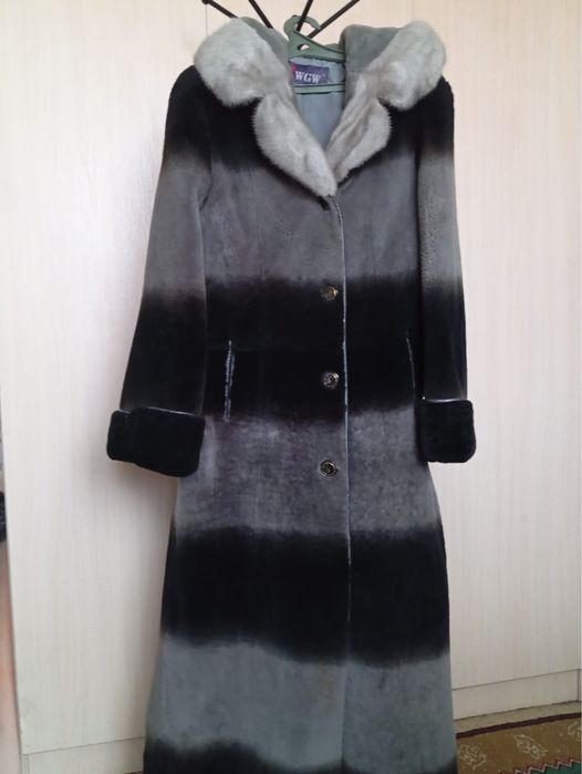 Шуба мутон (теплая)