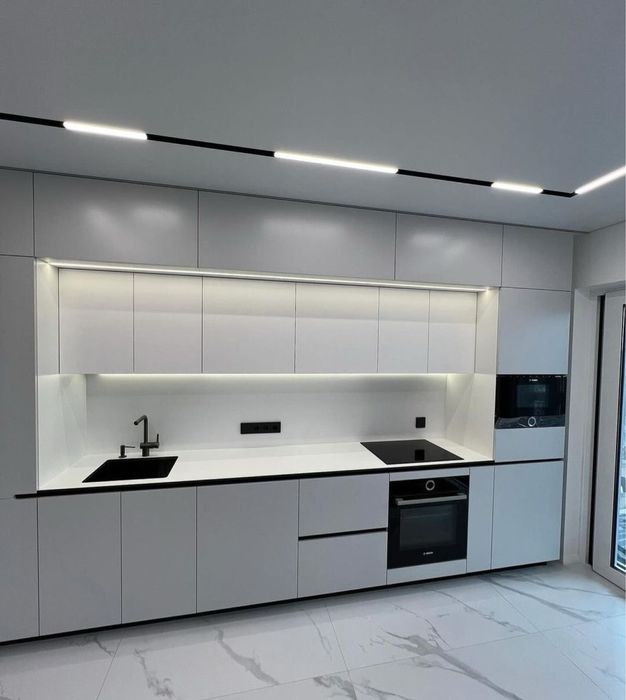 Мебель Угловая Прямая Кухня Кухонный Гарнитур Мебель Шкаф Прихожая