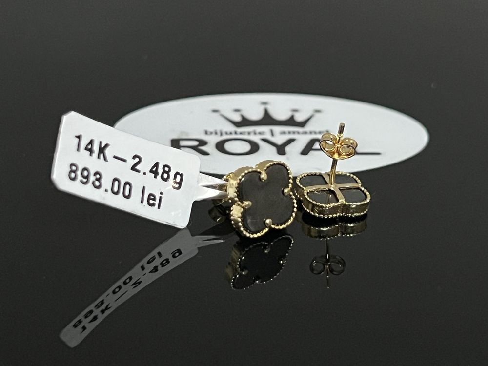 Bijuteria Royal CB : Cercei aur 14k 2,48 grame