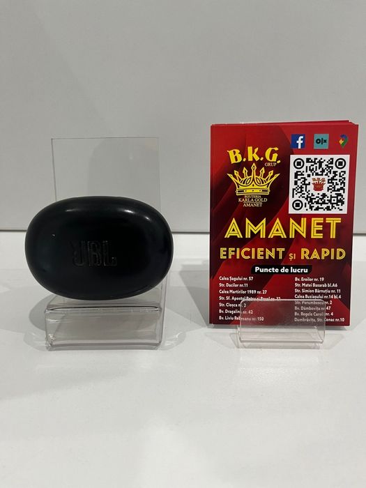 Căști JBL FREE 2 Amanet BKG