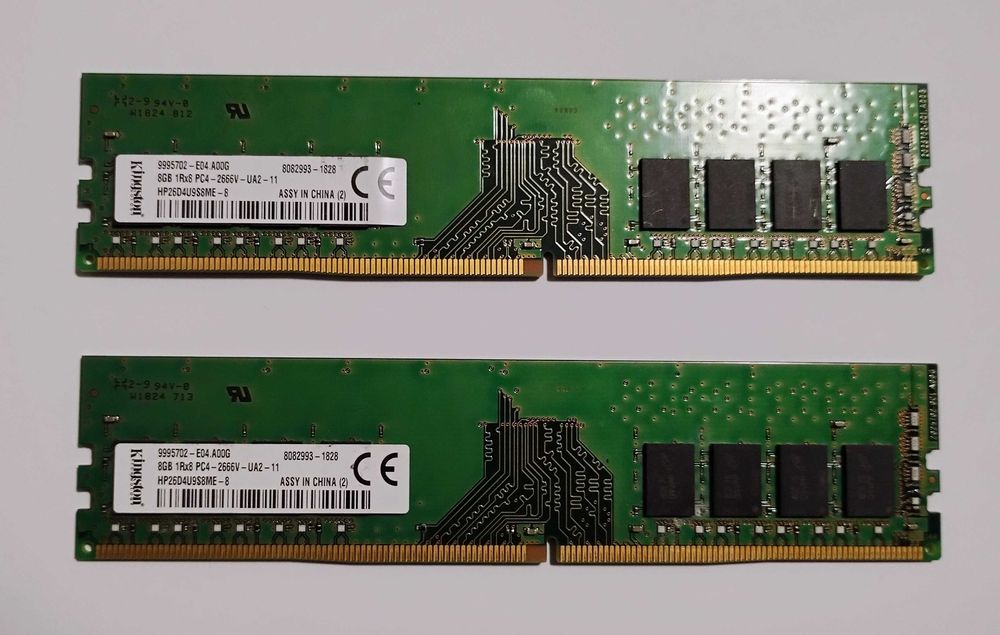 Memorie RAM PC 16Gb (2 x 8Gb) DDR4 2666MHz