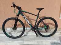 Bicicleta CUBE XC60, shimano Deore, furcă pe aer 29r, 10 pinioane