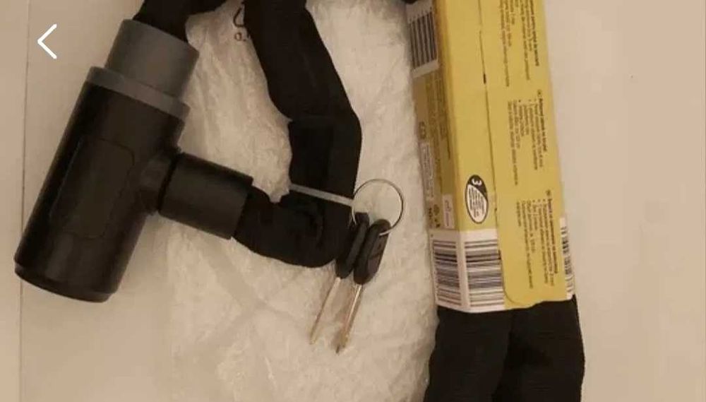 Antifurt profesional pt motocicleta sau bicicleta (blocaj pe cheie)