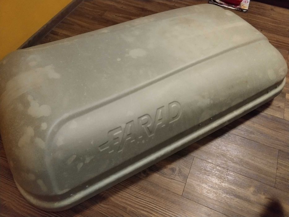 Багажник за кола. Автобокс Farad модел Barracuda 320L бял мат