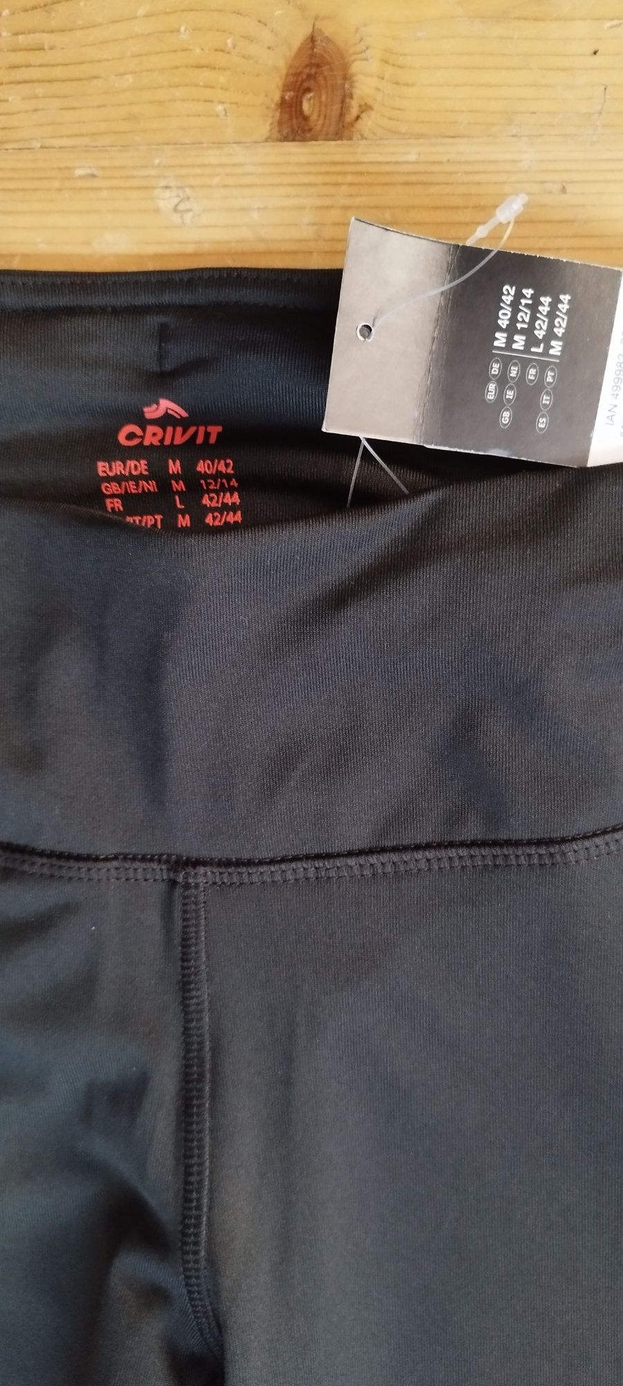 Colanți noi fitness lungi și 3/4 mărimea M, L și XL Crivit