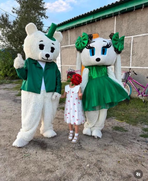 костюмы Мишка и Зайка Тедди