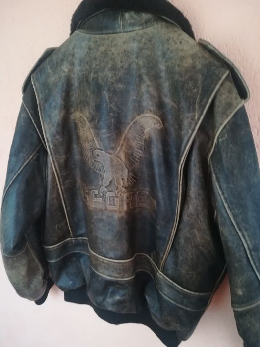 Geaca piele Aviator L Alan Gordon