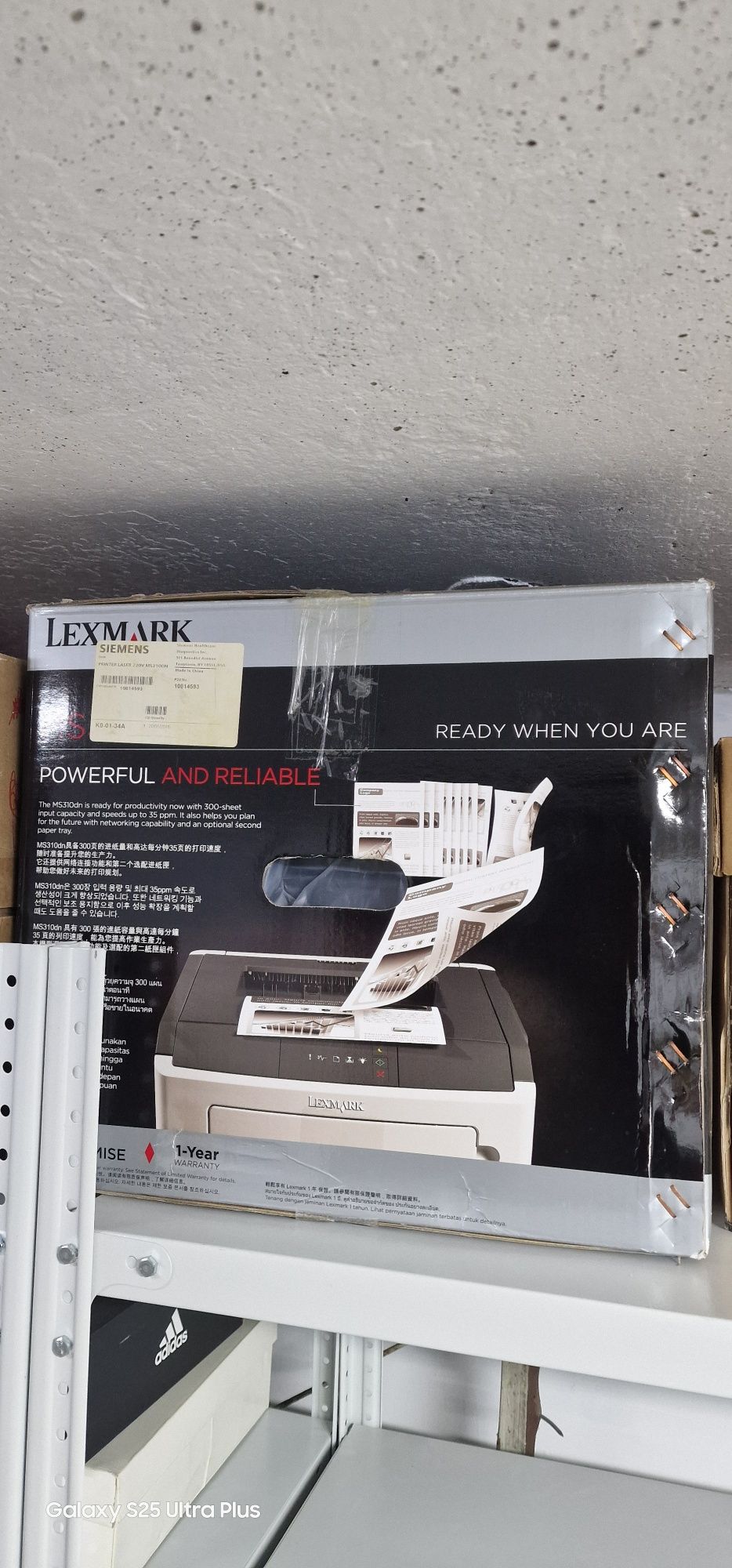 Лазерный принтер Lexmark ошибка не видит бумагу, на ремонт или запчаст
