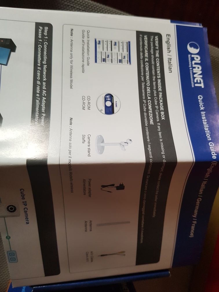 Camera supraveghere copii IP PoE Wireless