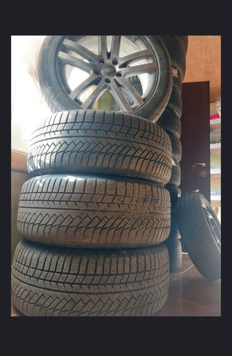 Vând jante Q5 Audi pe 20"+cauciucuri am si pe 17"Audi Q3  cauciucuri.