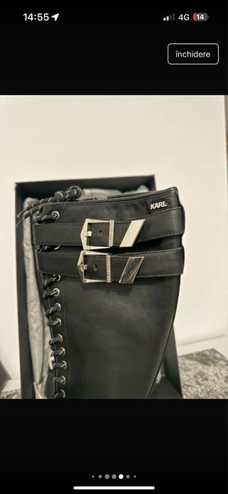Cizme Karl Lagerfeld noi