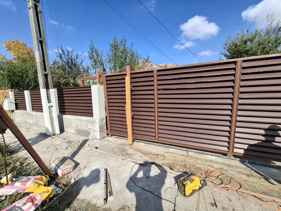 Costrucți garduri si porti