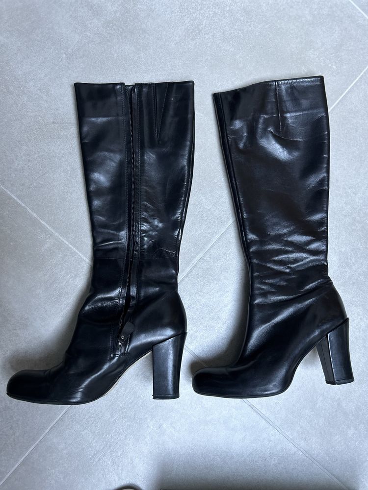 Ботуши кожа Clarks 38