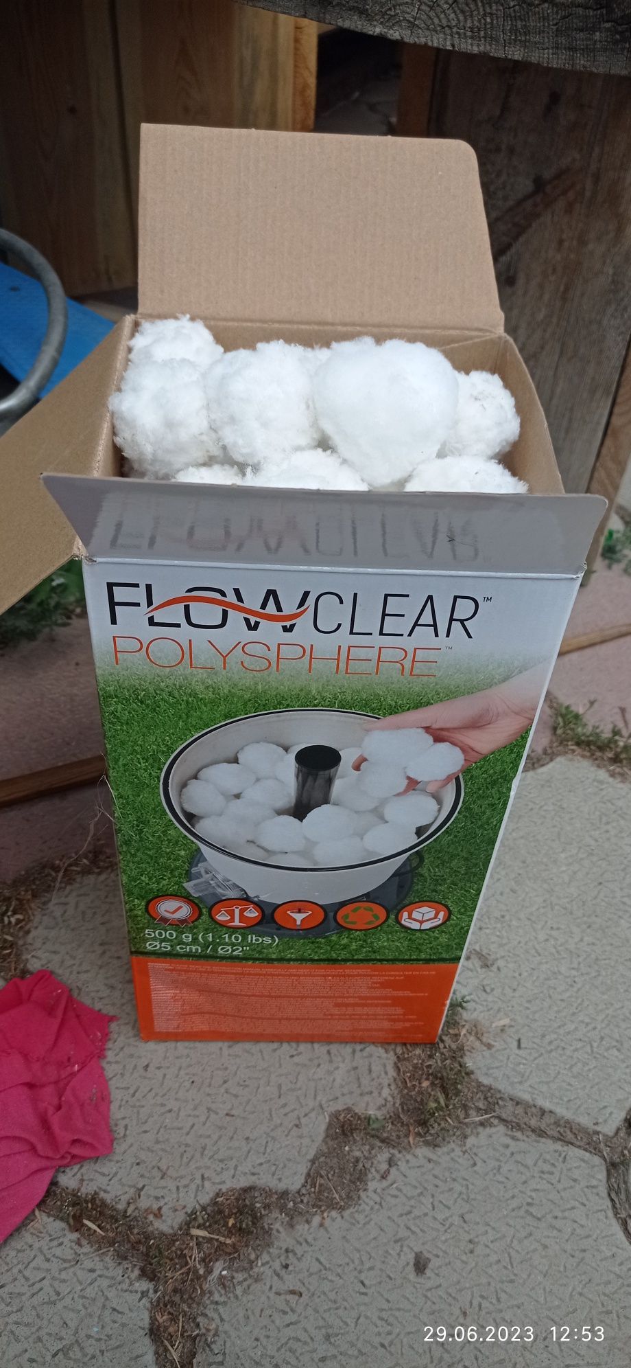 Наполнитель для песчаных фильтров Bestway Flowclear Polysphere 58475