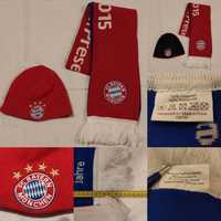 Pachet căciulă + fular Bayern Munchen fotbal colecție fan suporteri