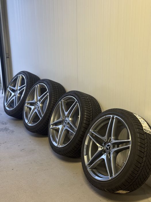 ОРИГИНАЛНИ 19’ нови джанти с гуми Mercedes AMG W205;W213, 5x112, 66.6