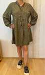 Rochie casual culoare kaki