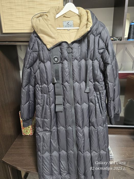 Зимний пуховик размер 54