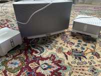 5 boxe Sonos S1, amplificator Sonos S1 si 1 bridge Sonos
