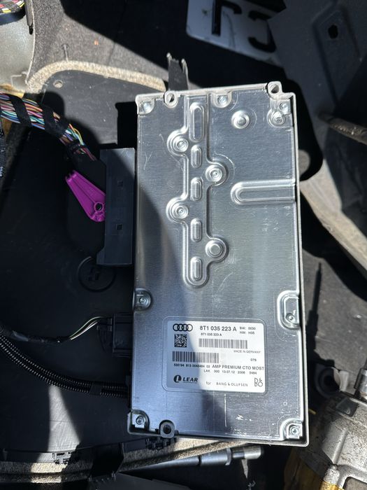 Sistem bang olufsen audi a4 b8 mmi 3g