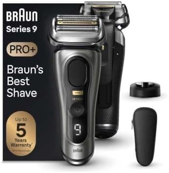 Самобрьсначка, Braun Series 9 Pro+, мокро/ сухо, презареждаема, черна