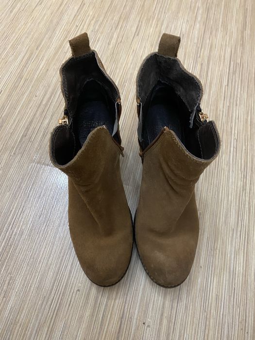 Боти  от велур 38 номер