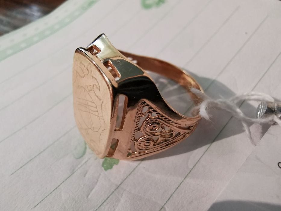 Мужской Перстень-печатка