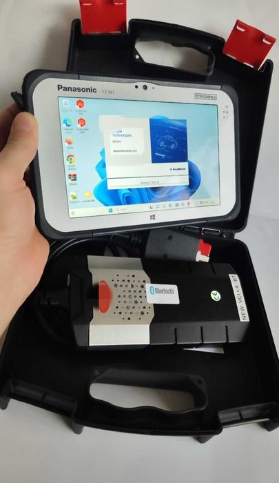 Tester auto Bluetooth + Tableta Panasonic CF20 Diagnoza Turisme+Camioa