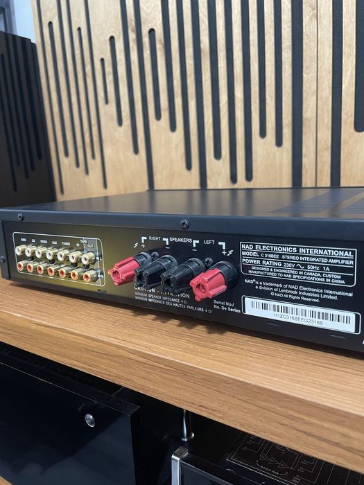 Vand / schimb amplificator Nad C 316bee