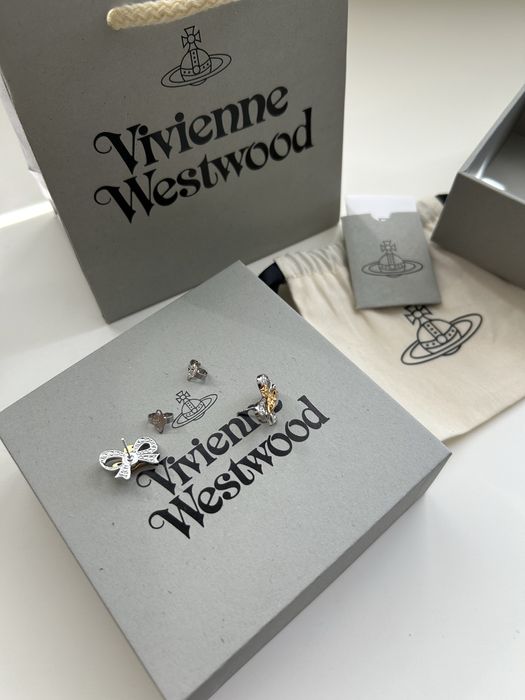 Vivienne Westwood Обеци Bows- Панделки ( Нови )