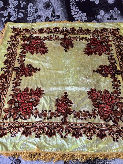 Скатерть плюшевая СССР, новая