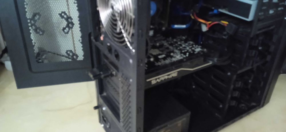 i5 7400 16gb Ddr4 RX 470 8GB/256 Ssd+hard pc calculator gaming unitate