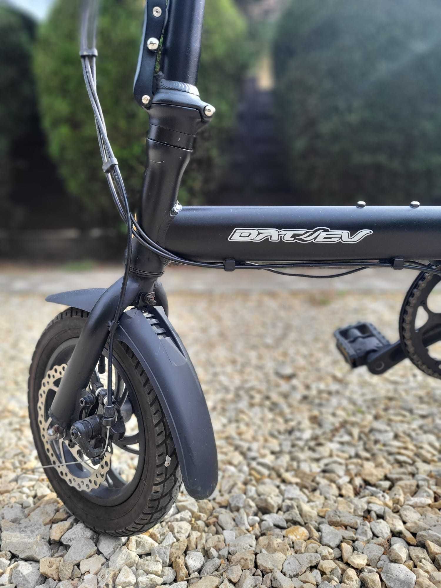 Bicicleta electrica pliabila DAT EV Black Edition by MonkeyBoard