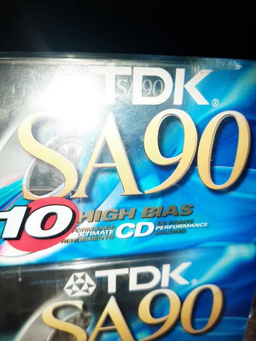 Блок аудиокассет TDK SA90 1998 год