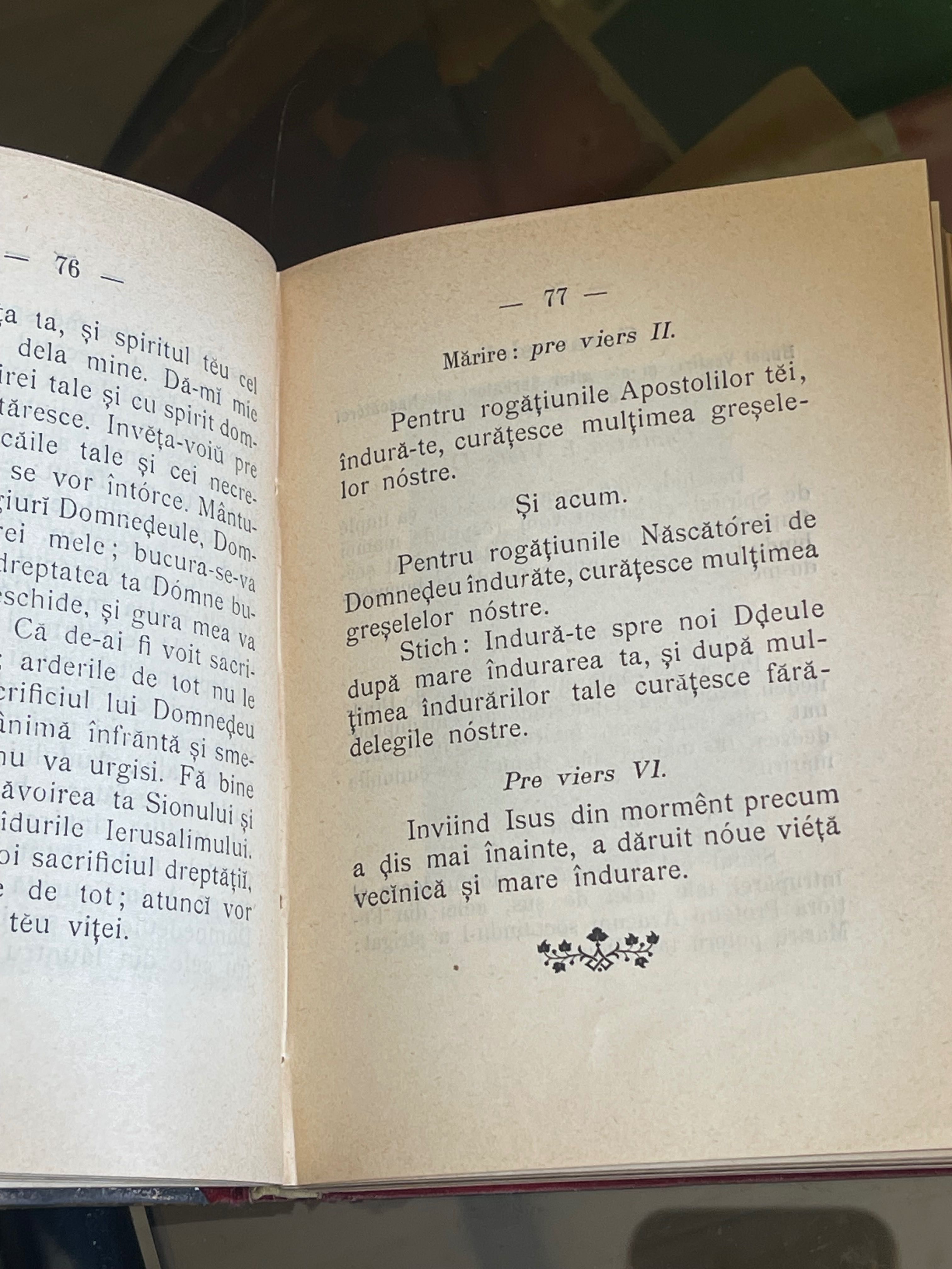 Carte Rugăciuni și Cântări Românească 1899