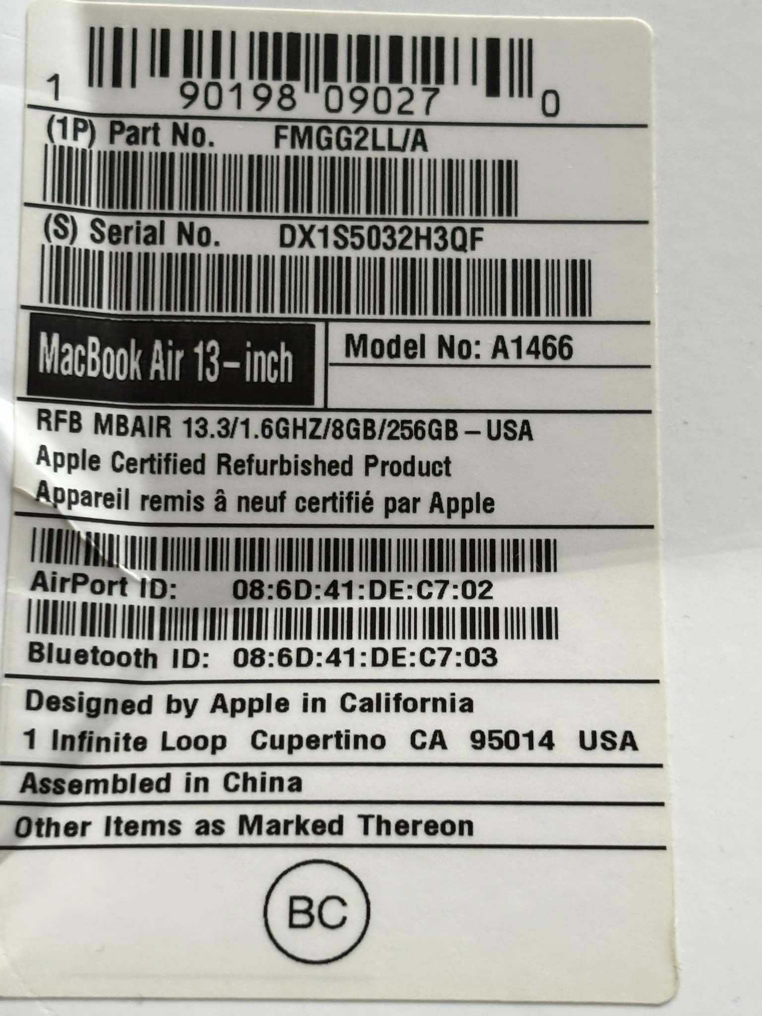 MacBook Air 13-inch