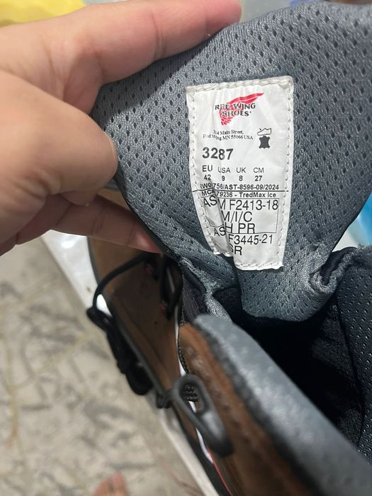 Ботинки ред винг зимний 42 р