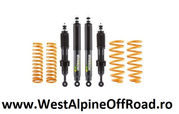 Kit suspensie IRON MAN + 4 cm - Renault Alaskan - Nissan Navara D23