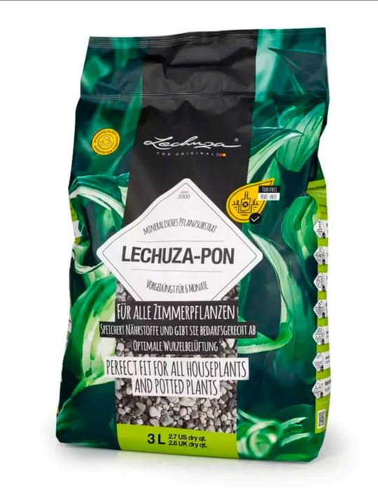 Лечуза lechuza-pon грунт для цветов