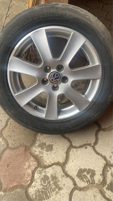 Vând jante cu tot cu cauciuc 215/55 R16